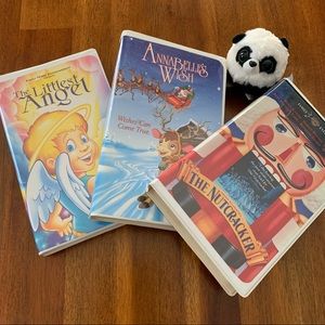 Set of Three Kids Movies onVHS